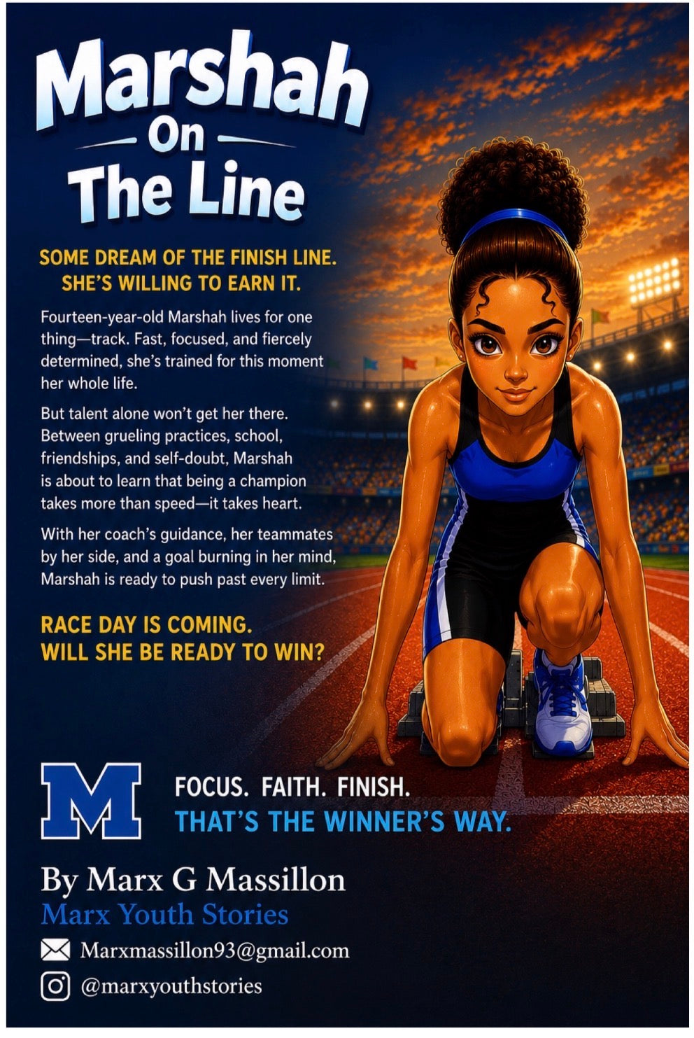 Marsha on the line